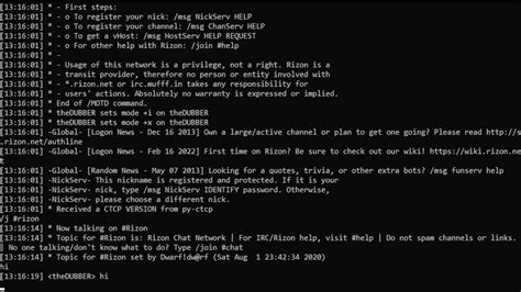 HexChat IRC Client 2.16.2